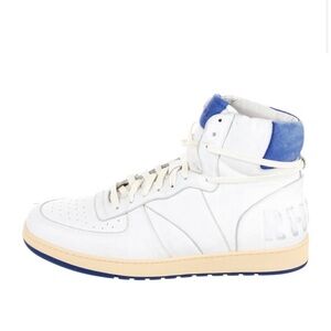 Rhude Leather High Top Sneakers